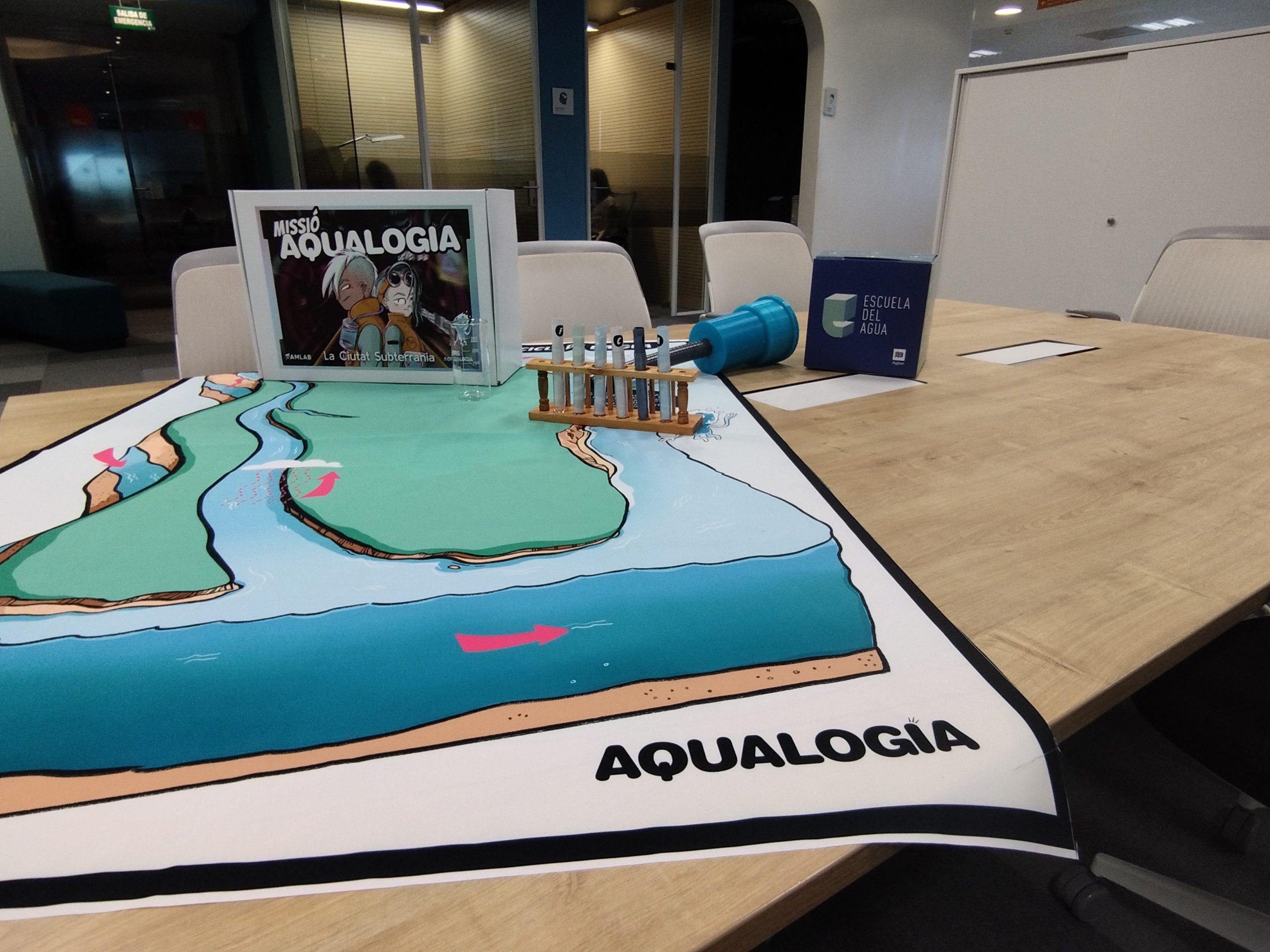 Aqualogia lanza los Aquakits: Cajas pedagógicas innovadoras para enseñar el ciclo del agua